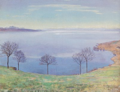 Lake Geneva from Chexbres by Ferdinand Hodler